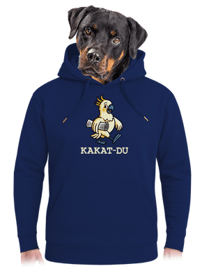 Kakat-du unisex mikina premium Navy