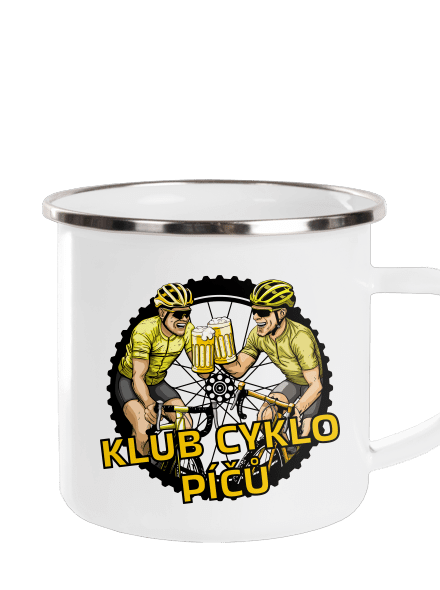 Klub cyklo píčů plecháček White