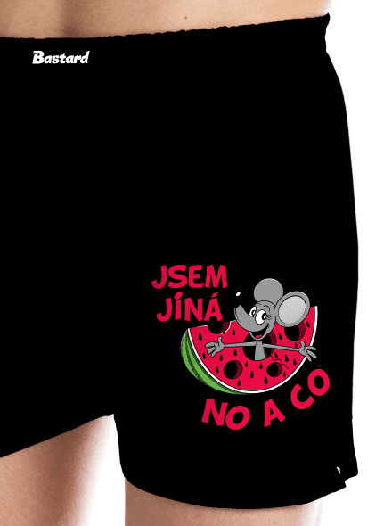 Jsem jiná pánské trenky Black