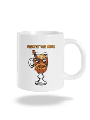 Vincent van Grog klasický hrnek White