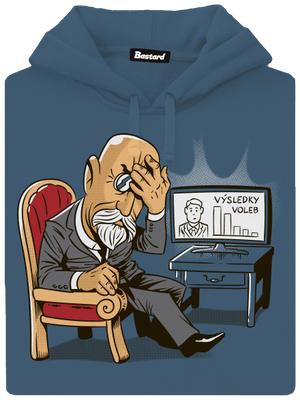 Masaryk dámská mikina klokanka Denim