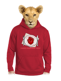 dětská mikina klokanka