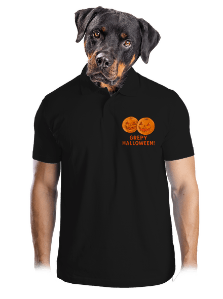 Grepy Halloween pánská polokošile Black