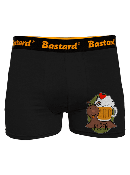 Plžeň boxerky Black