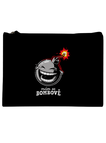 Mám se bombově taštička Black