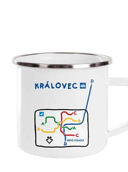 Metro Královec plecháček White