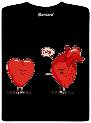 Srdeční záležitost dětské tričko Black