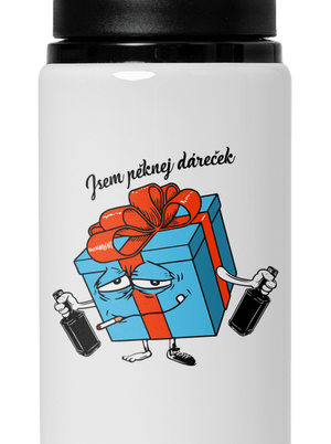 Dáreček lahev na vodu White