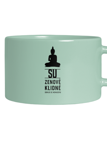 Su zenově klidné hrnek makronka Mint Macaron