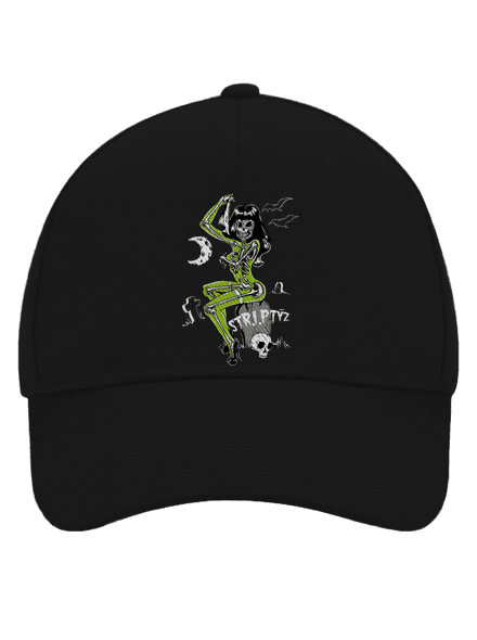 Striptýz kšiltovka baseballka Black