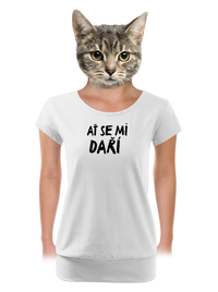 dámské tričko s lemem