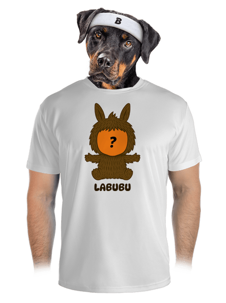 Labubu pánské sportovní tričko White