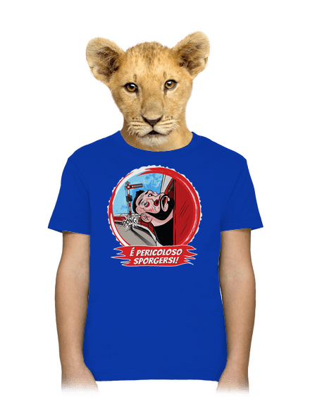É pericoloso sporgersi dětské tričko Royal Blue
