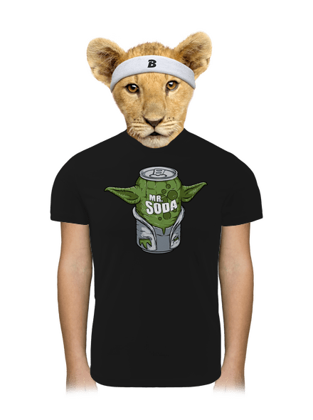 Mr. Soda dětské sportovní tričko Black