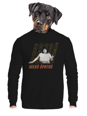 unisex mikina bez kapuce