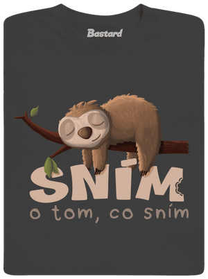 Sním o tom, co sním pánské dlouhý rukáv Dark Grey