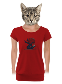 dámské tričko s lemem