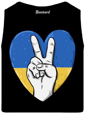 Ukrajina - Mír pánské tílko Black