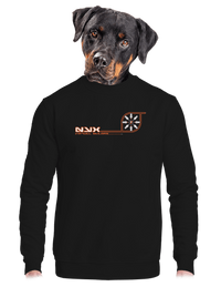 unisex mikina bez kapuce