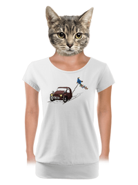 dámské tričko s lemem