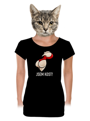 dámské tričko s lemem