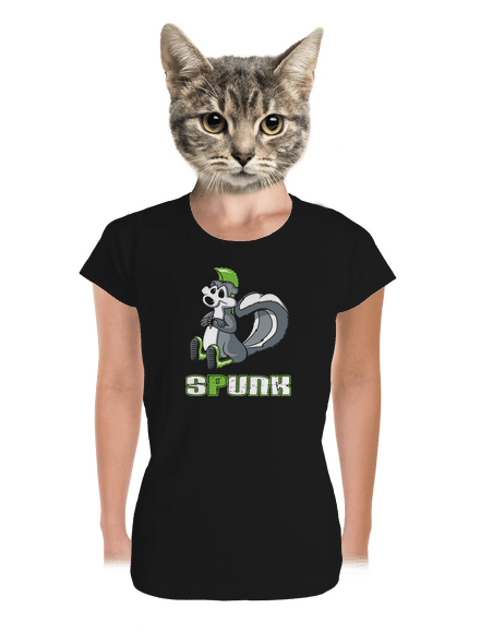 Spunk dámské tričko premium Black
