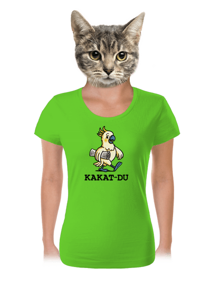 Kakat-du dámské tričko Apple Green