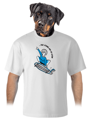 Starý, jak se cítím unisex tričko oversized White