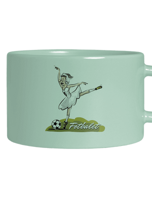 Fotbalet hrnek makronka Mint Macaron