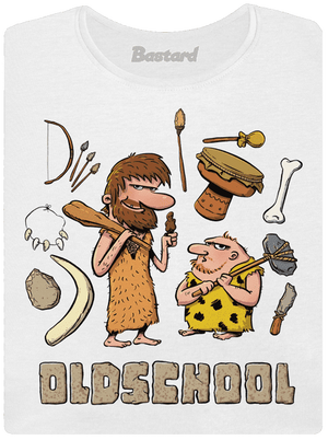 Oldschool dámské tričko premium White