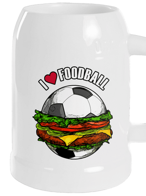 Foodball půllitr White