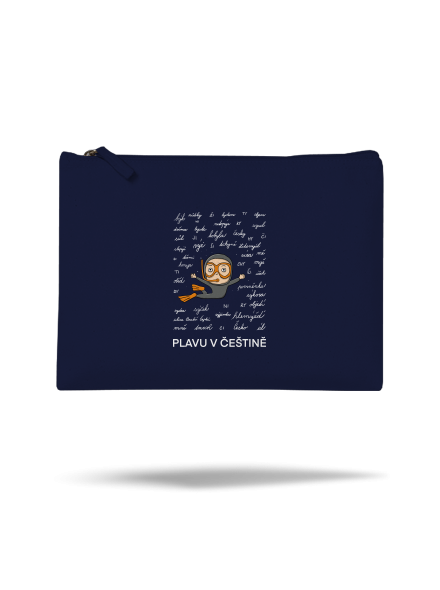 Plavu v češtině taštička French Navy