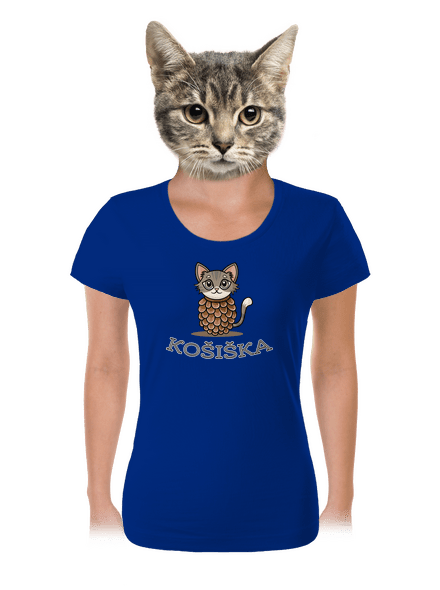 Košiška dámské tričko Royal Blue Mal