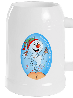 Vánoční duch půllitr White