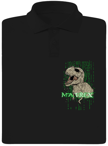 MAT-REX pánská polokošile Black