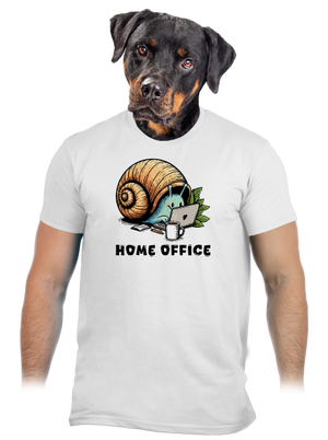 Šnekův home office pánské tričko White
