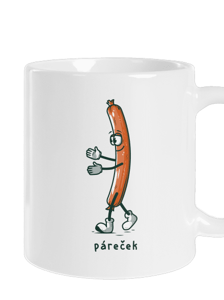 Páreček klasický hrnek White