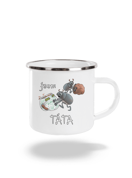 Jsem táta a máma plecháček White