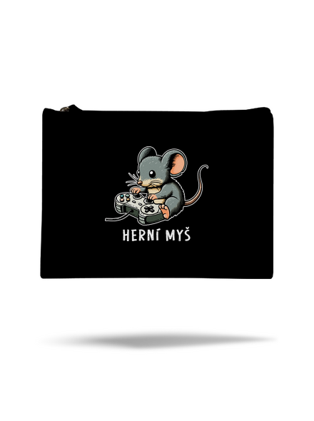 Herní myš taštička Black