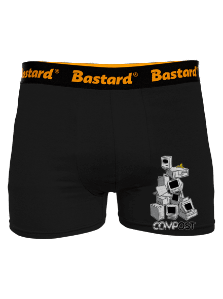 Compost boxerky Black