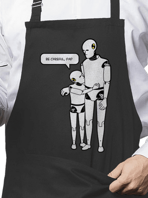 Sirotek zástěra Dark Grey