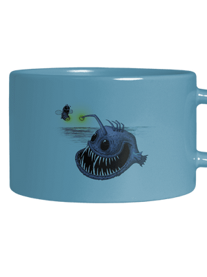 Světlo mého srdce hrnek makronka Blue Macaron