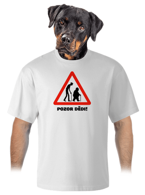 unisex tričko oversized