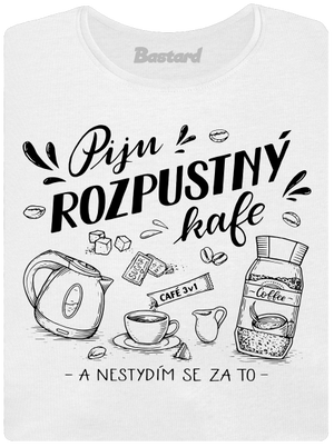 B12: Piju rozpustný dámské tričko White