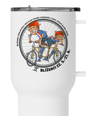 Cyklistický horoskop: Blíženci termohrnek White
