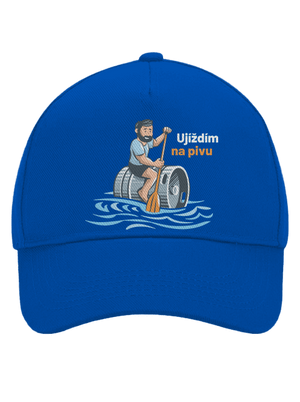 Ujíždím na pivu kšiltovka baseballka Bright Royal