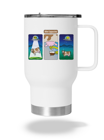 Alien Cappuccino termohrnek White