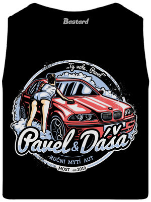 Automyčka Pavel pánské tílko Black