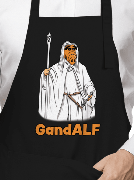 GandALF zástěra Black