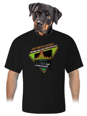 unisex tričko oversized